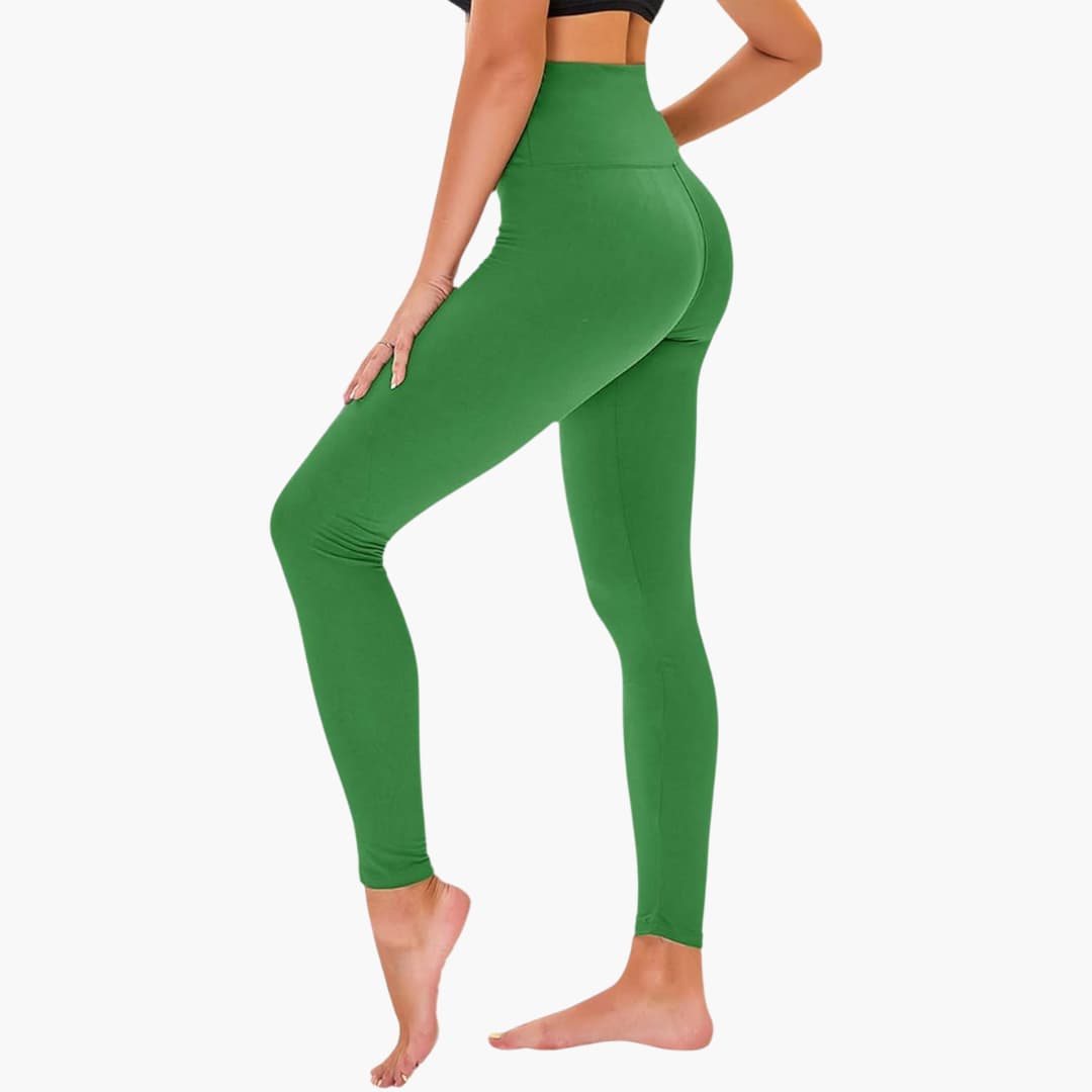 Fashionable High Waisted Leopard Leggings
