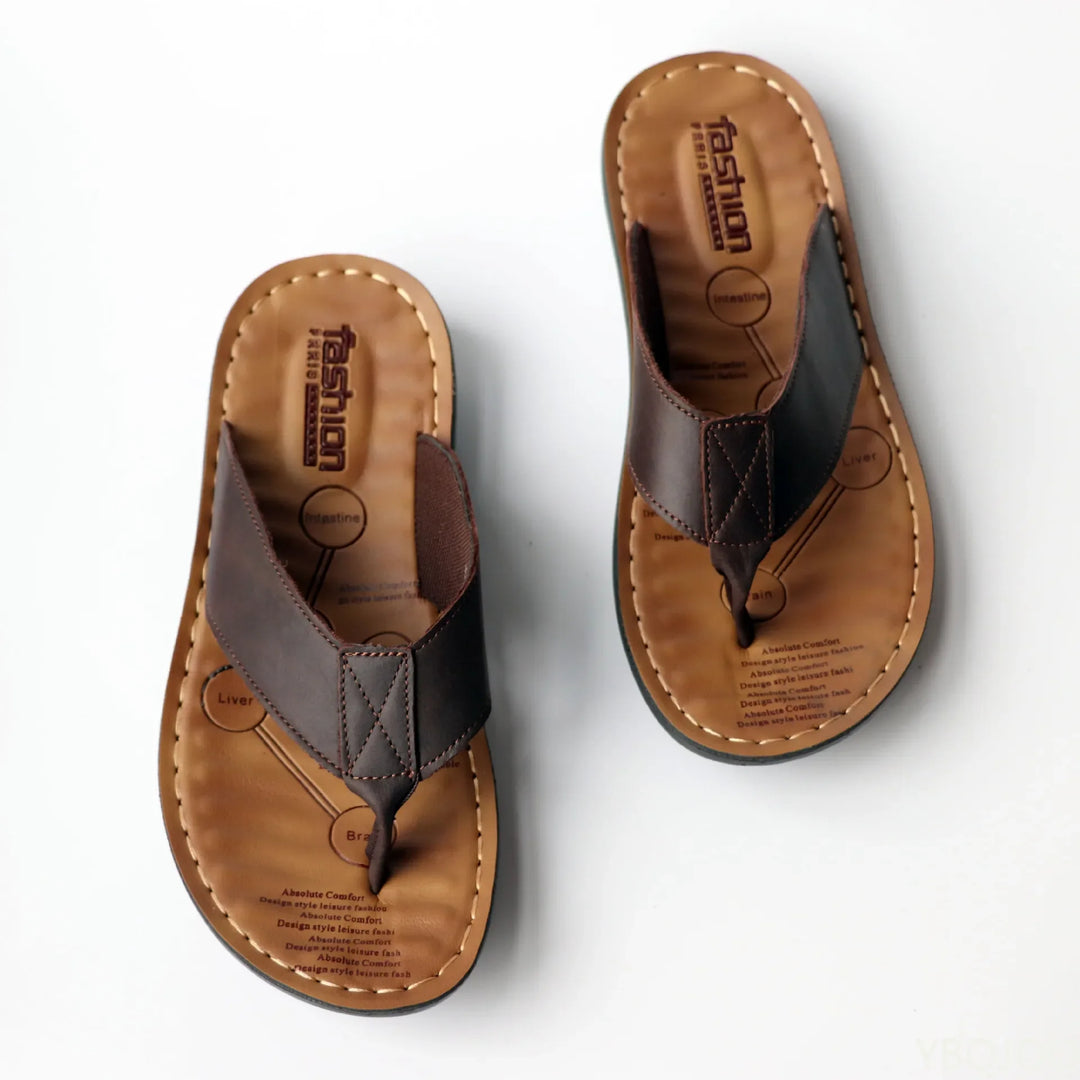 Comfortable Genuine Leather Sandal Slippers
