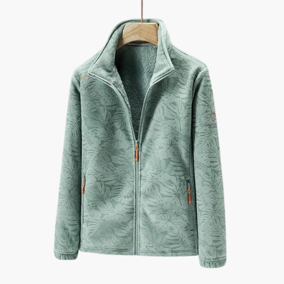 Waterproof Zip Up Jacket with Pockets