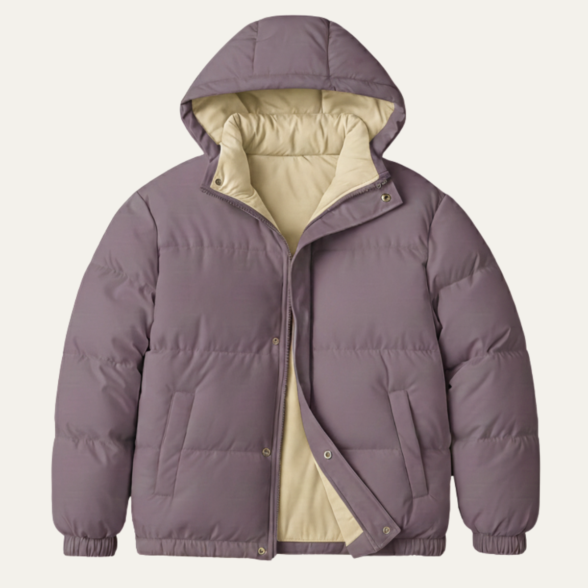 Thermal Insulated Men's Puffer Hooded Winter Coat