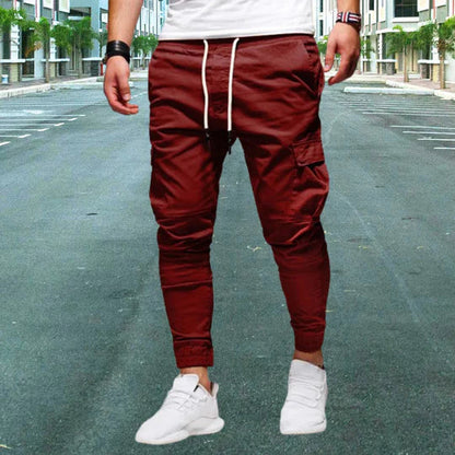 Relaxed Fit Cargo Pants with Zip Pockets