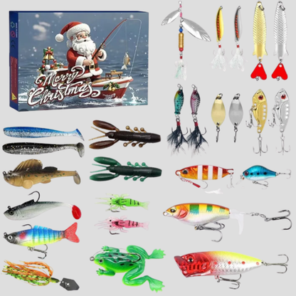 Fun Fishing Daily Countdown Calendar - Olytrend