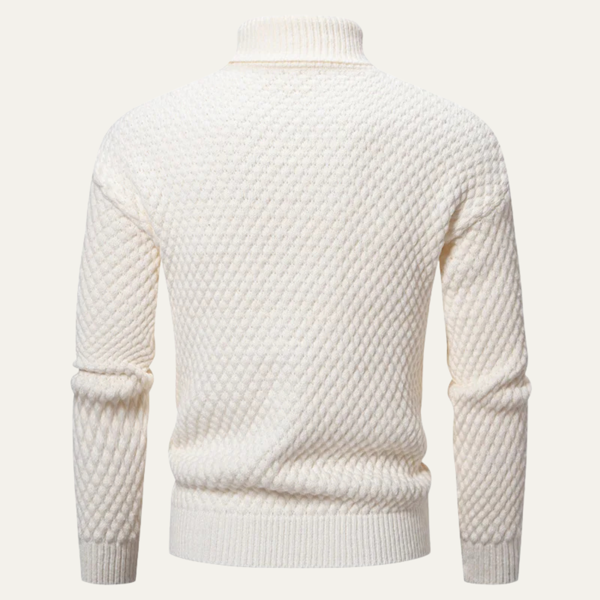 Cozy Mens Thick Cable Knit Sweater