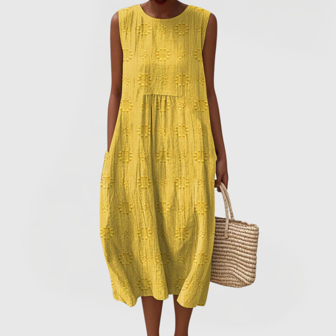 Stylish Pocket Detail Party Dress