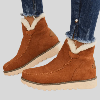 Warm Waterproof Snow Ankle Boots