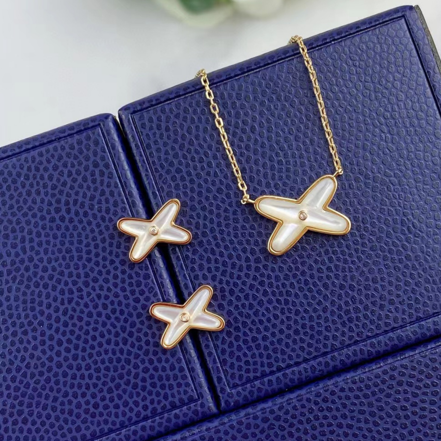Elegant Silver and Gold Cross Necklace