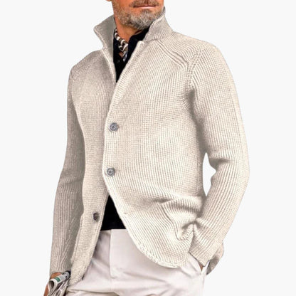 Personalized Mens Cardigan - Classic Cozy Design