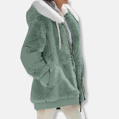 Cozy Oversized Fleece Hoodie Jacket