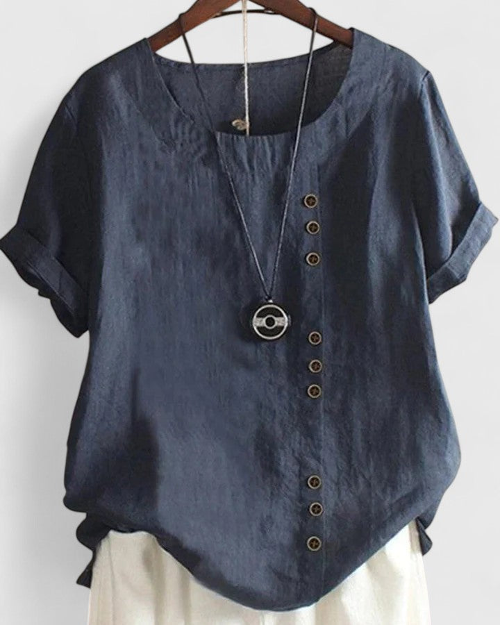 Soft Casual Short Sleeve Top