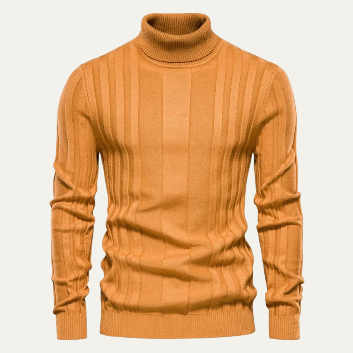 Men's Classic Fit Knitted Crew Neck Sweater