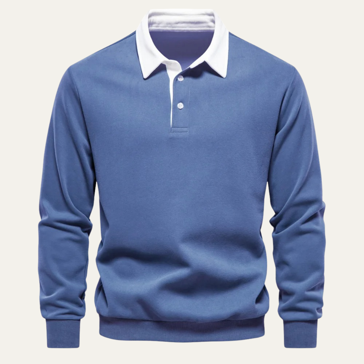 Classic Men's Relaxed Fit Polo Sweater
