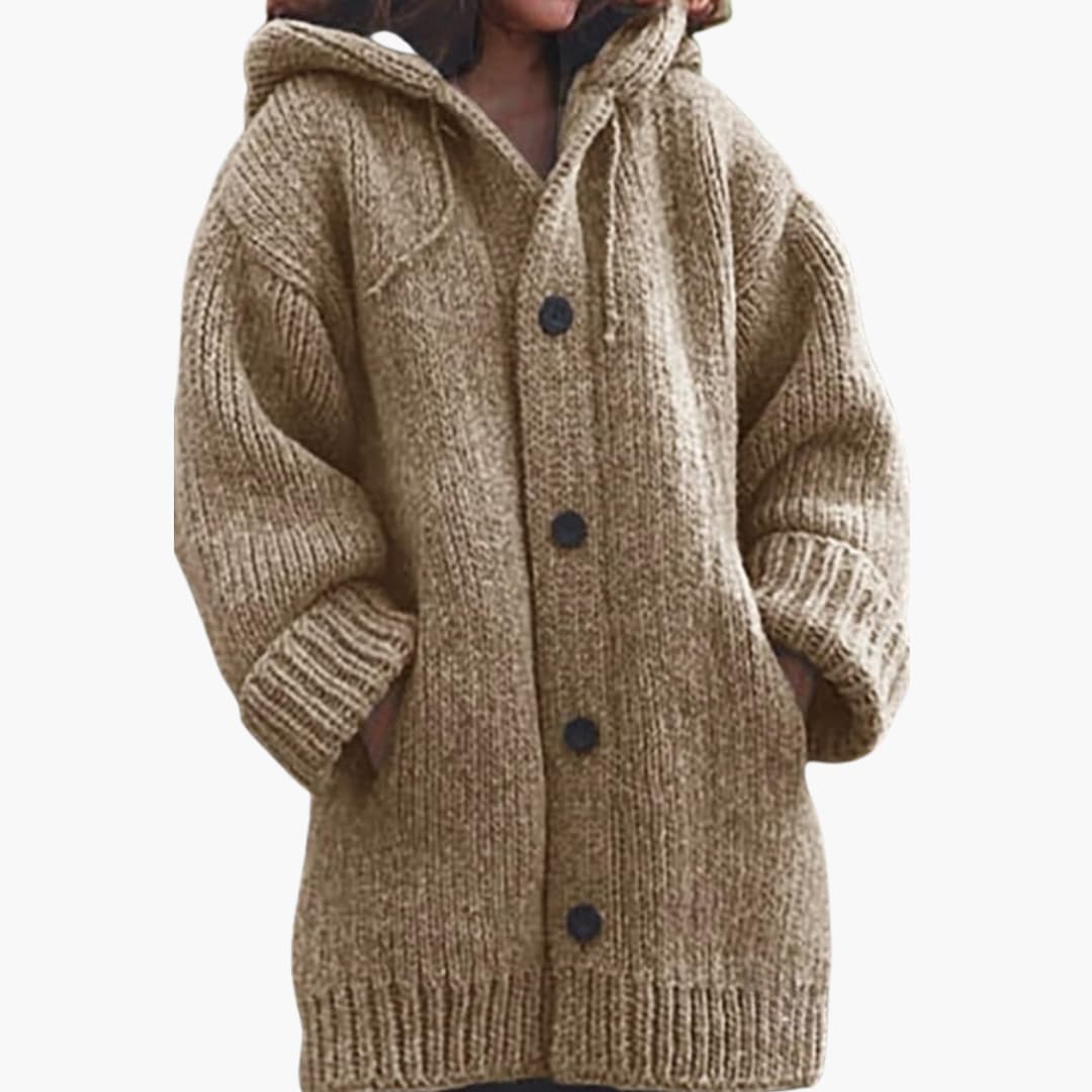 Ladies' Long Sleeve Cozy Cardigan Sweater