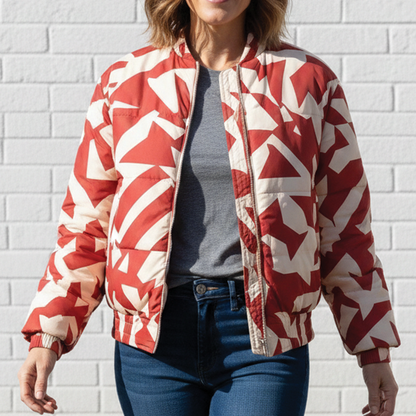 Fashionable Quilted Short Jacket - Nocini