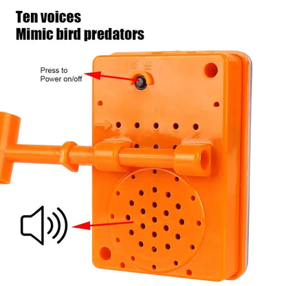 Motion Activated Solar Bird Repellent Device - Olytrend