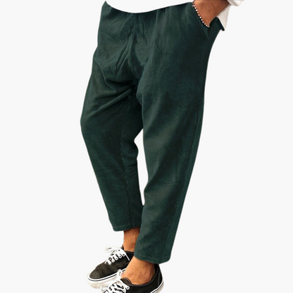 Comfortable Straight Fit Men's Corduroy Trousers