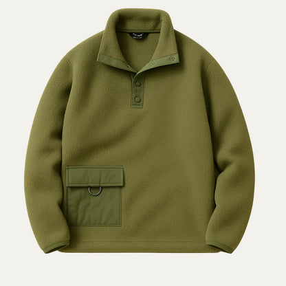 Warm Premium Fleece Crew Sweater - Nocini
