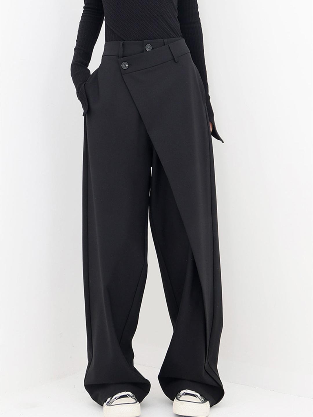 Relaxed Fit Casual Trousers - Olytrend