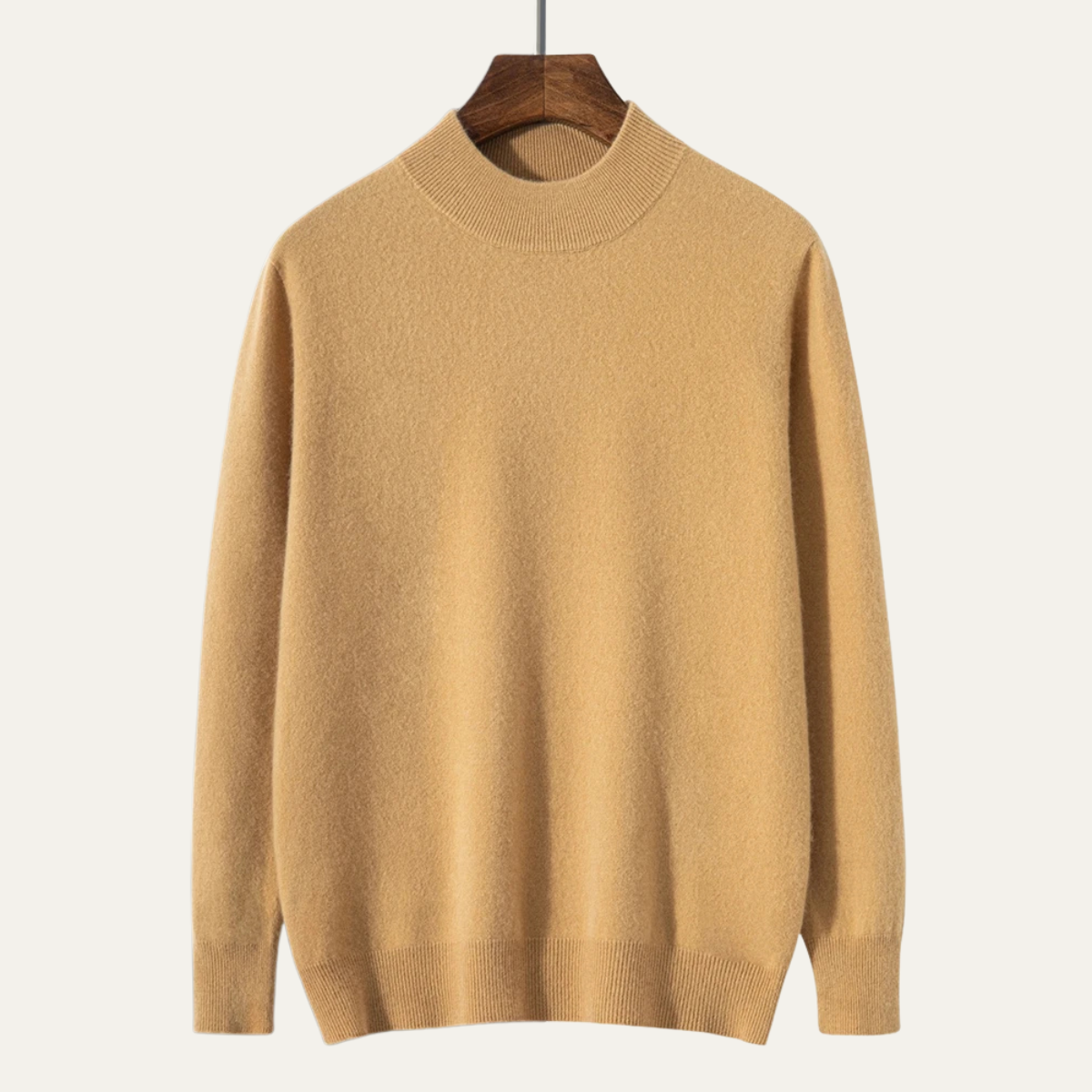 Premium Men's Soft Cashmere Crew Sweater