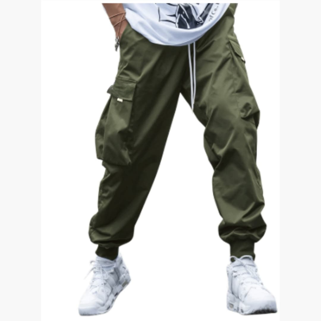 Men's Comfortable Jogger Pants with Elastic Waistband