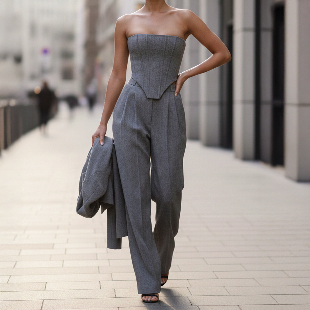 Classic Three-Piece Business Suit