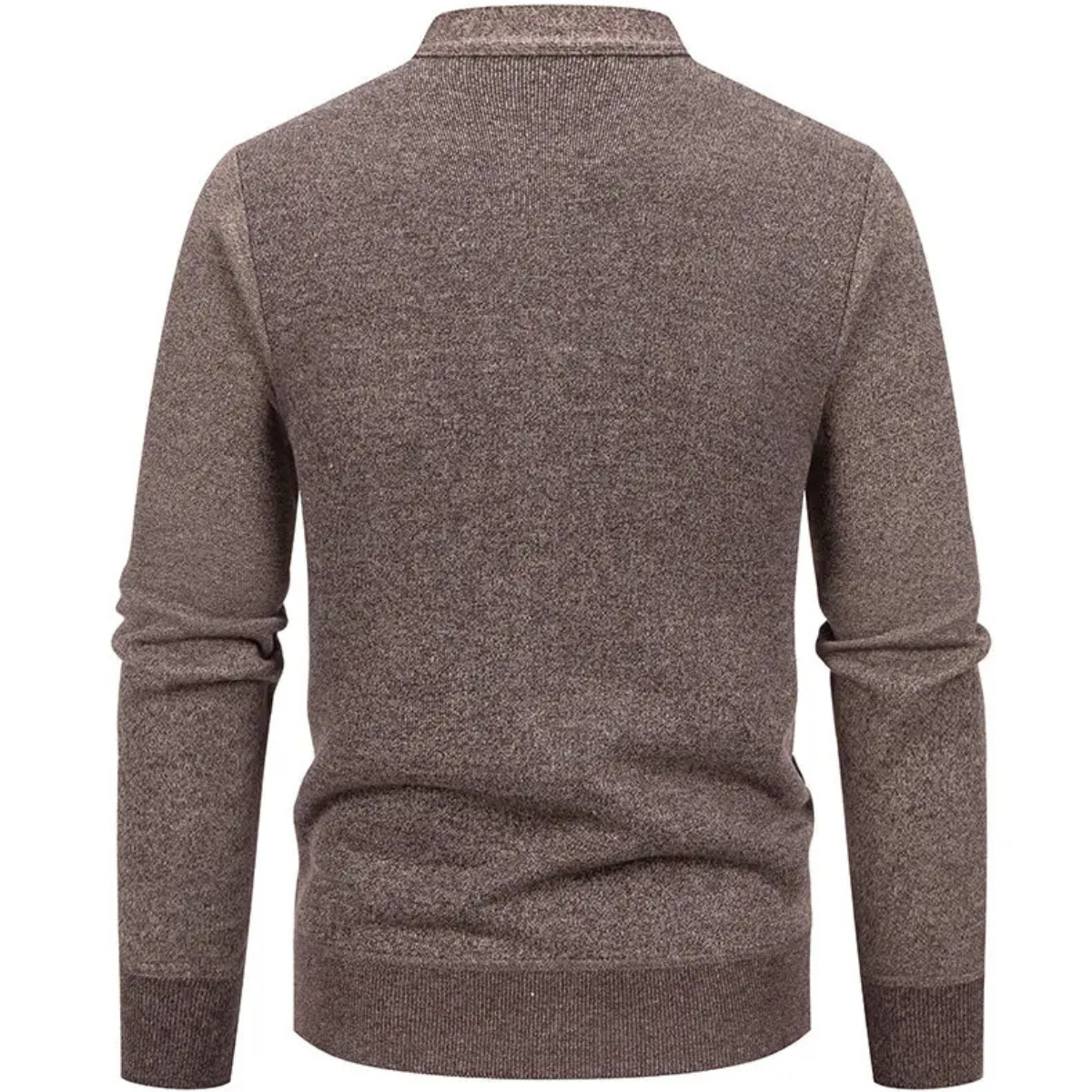 Comfortable Men's V Neck Soft Knit Sweater