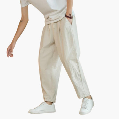 Relaxed Fit Mens Casual Pants