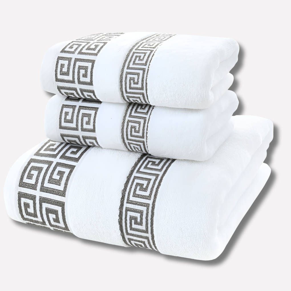 Premium Soft Egyptian Cotton Towel Set - Olytrend