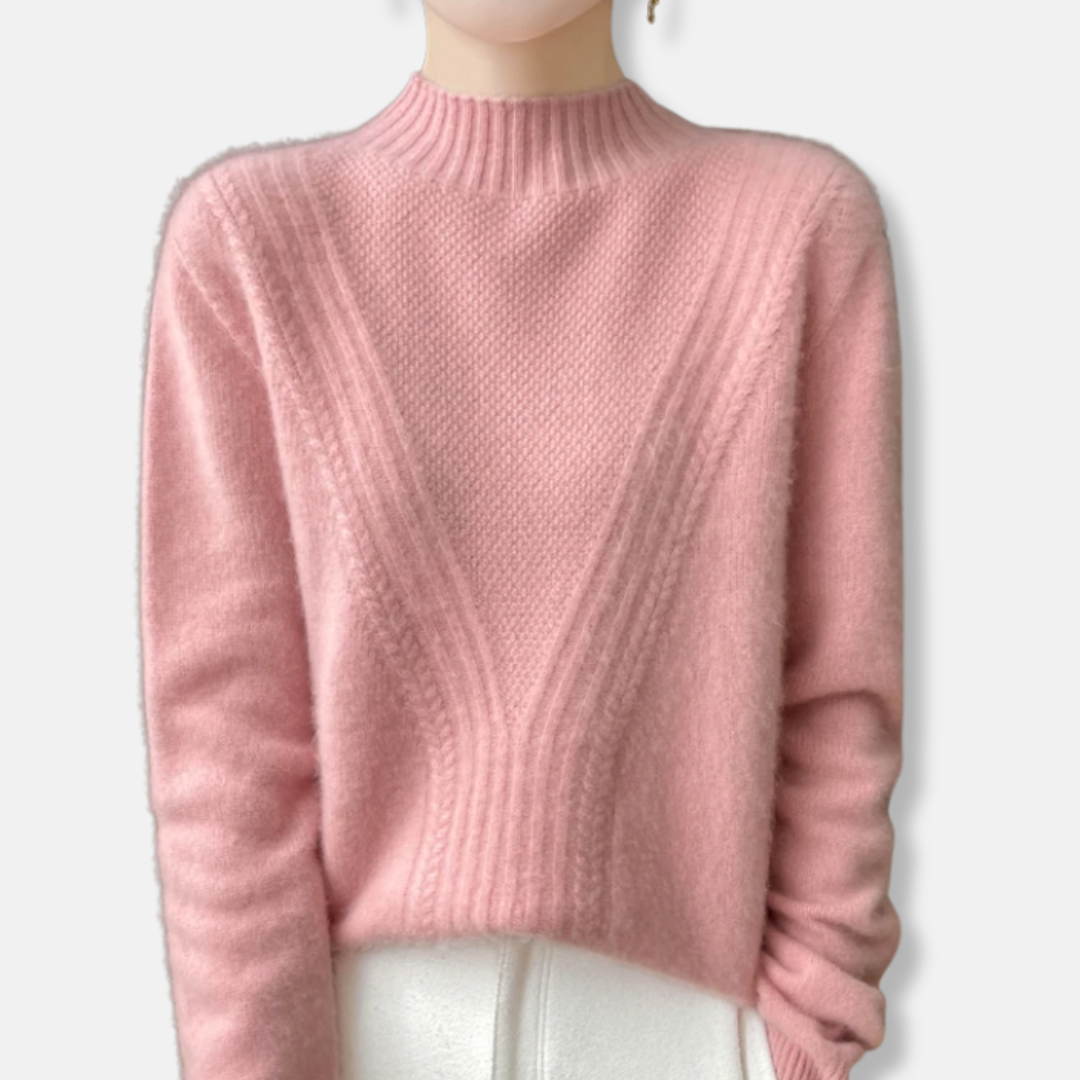 Casual Fit Women's Crew Neck Sweater