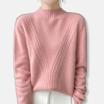 Casual Fit Women's Crew Neck Sweater