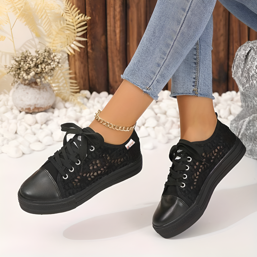 Trendy Women's Breathable Sneakers - Olytrend