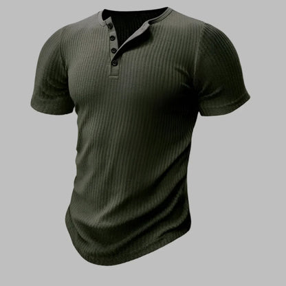 Slim Fit Casual Tee For Men
