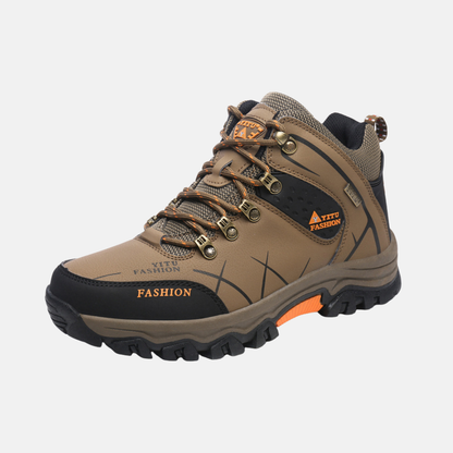 Waterproof High Top Boots with Grip and Cushioning