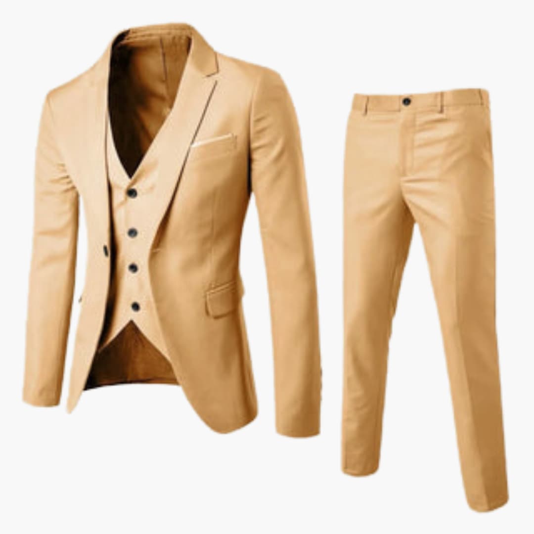 Classic Business 3 Piece Suit Set