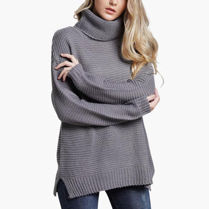 Warm Crew Neck Women's Long Sleeve Sweater