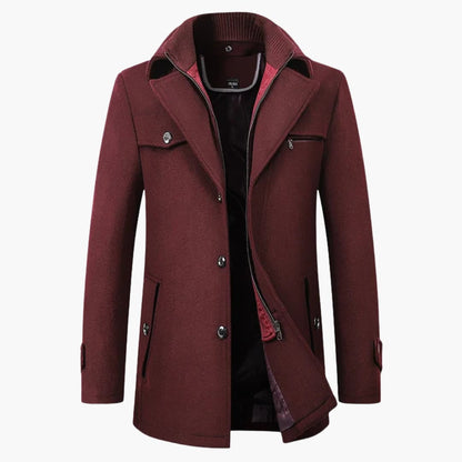 Classic Mens Blazer with Button Front