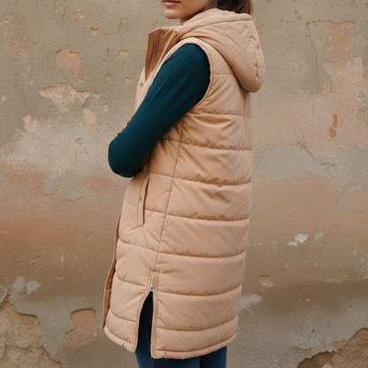 Padded Quilted Gilet Vest