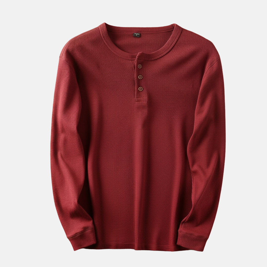 Classic Comfortable Mens Henley Shirt