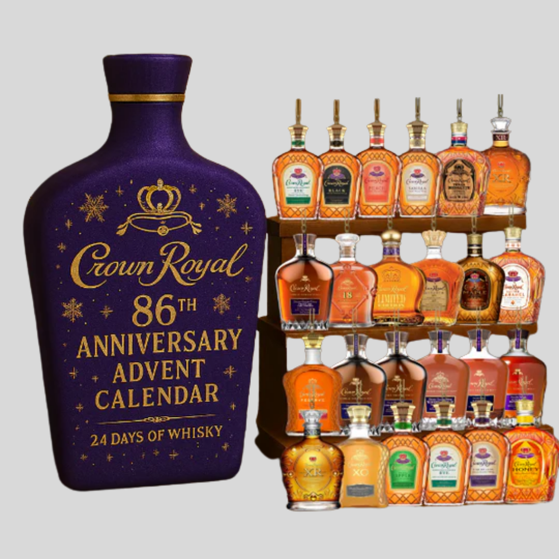 Premium Whiskey Countdown Calendar Box