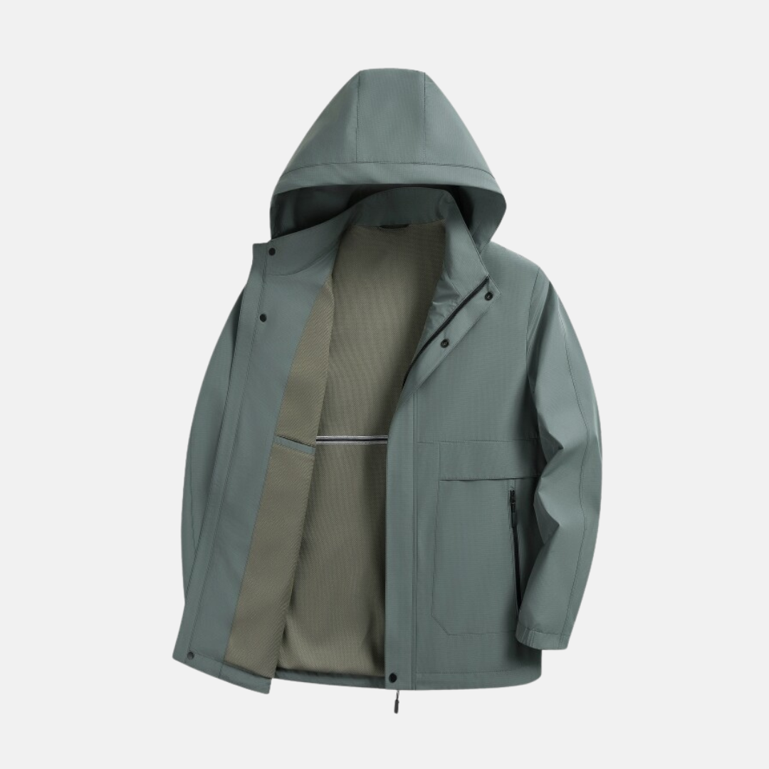 Classic Fit Zip Up Hoodie Jacket