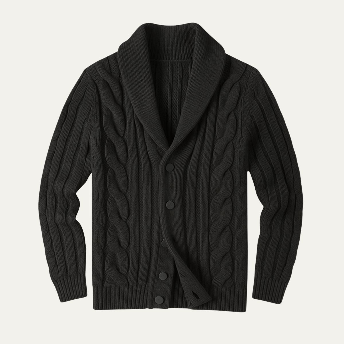 Cozy Mens Cable Knit Sweater