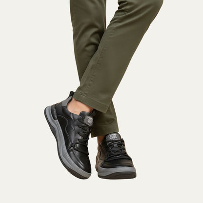 Comfortable Mens Orthopedic Leather Sneakers
