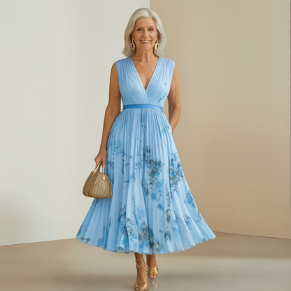Lightweight Strapless Summer Maxi Dress