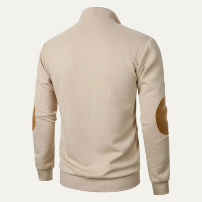 Classic Men's Collar Polo Knit Sweater