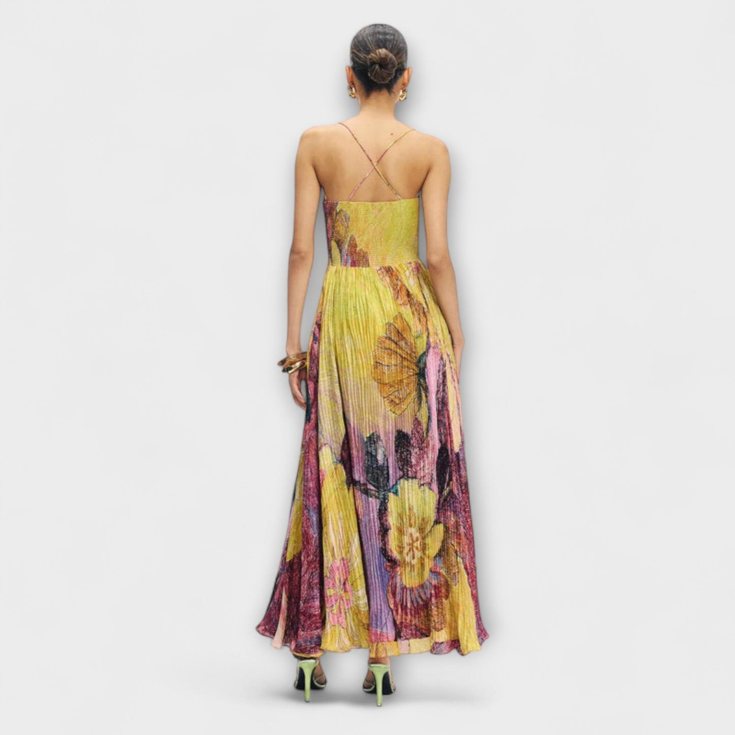 Vibrant Boho Maxi Dress for Elegant Events