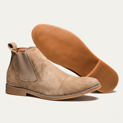Comfortable Men's Suede Chelsea Boot Shoes