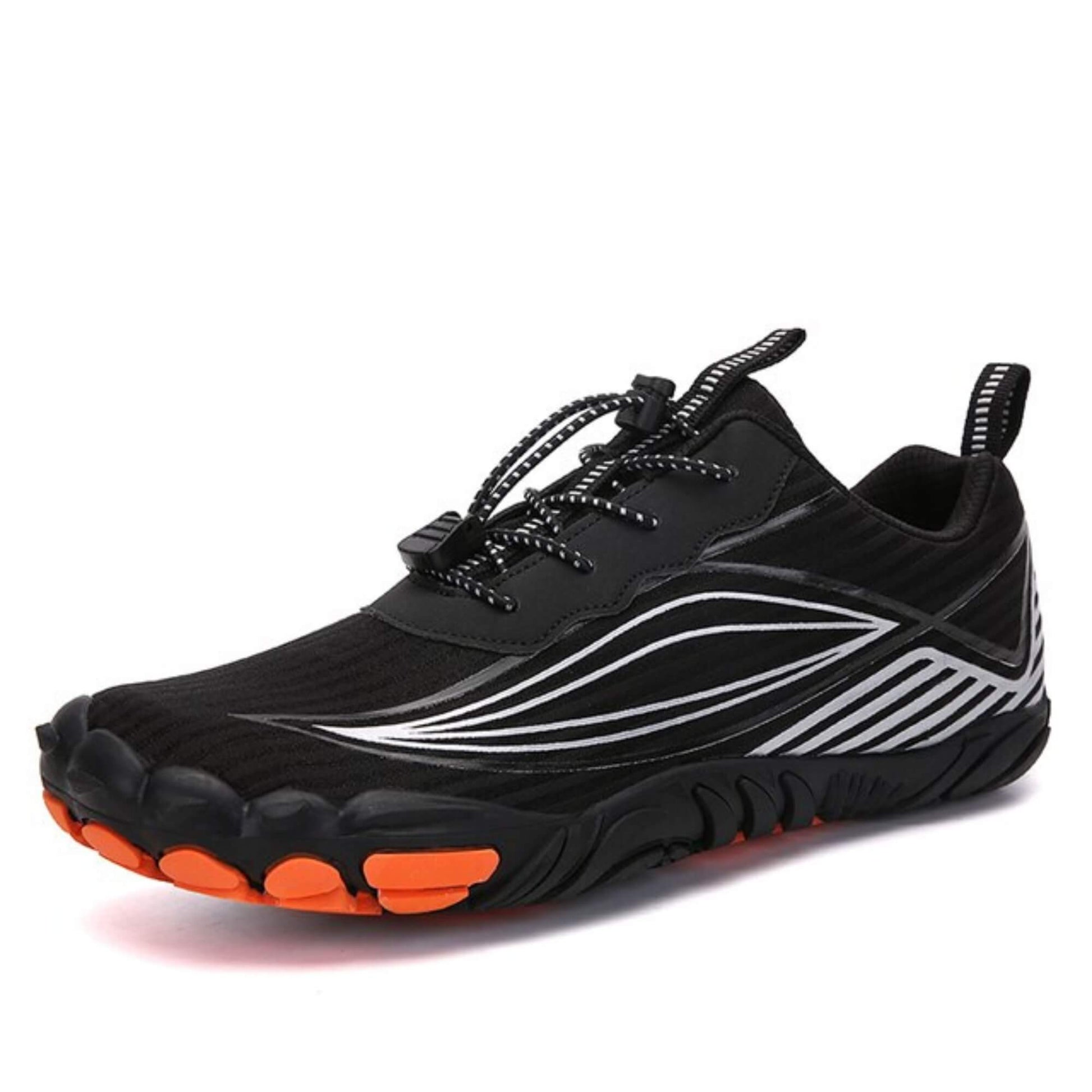Lightweight Minimalist Running Shoes Black Unisex - Pexav