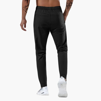 Men's Athletic Jogger Pants with Elastic Waist