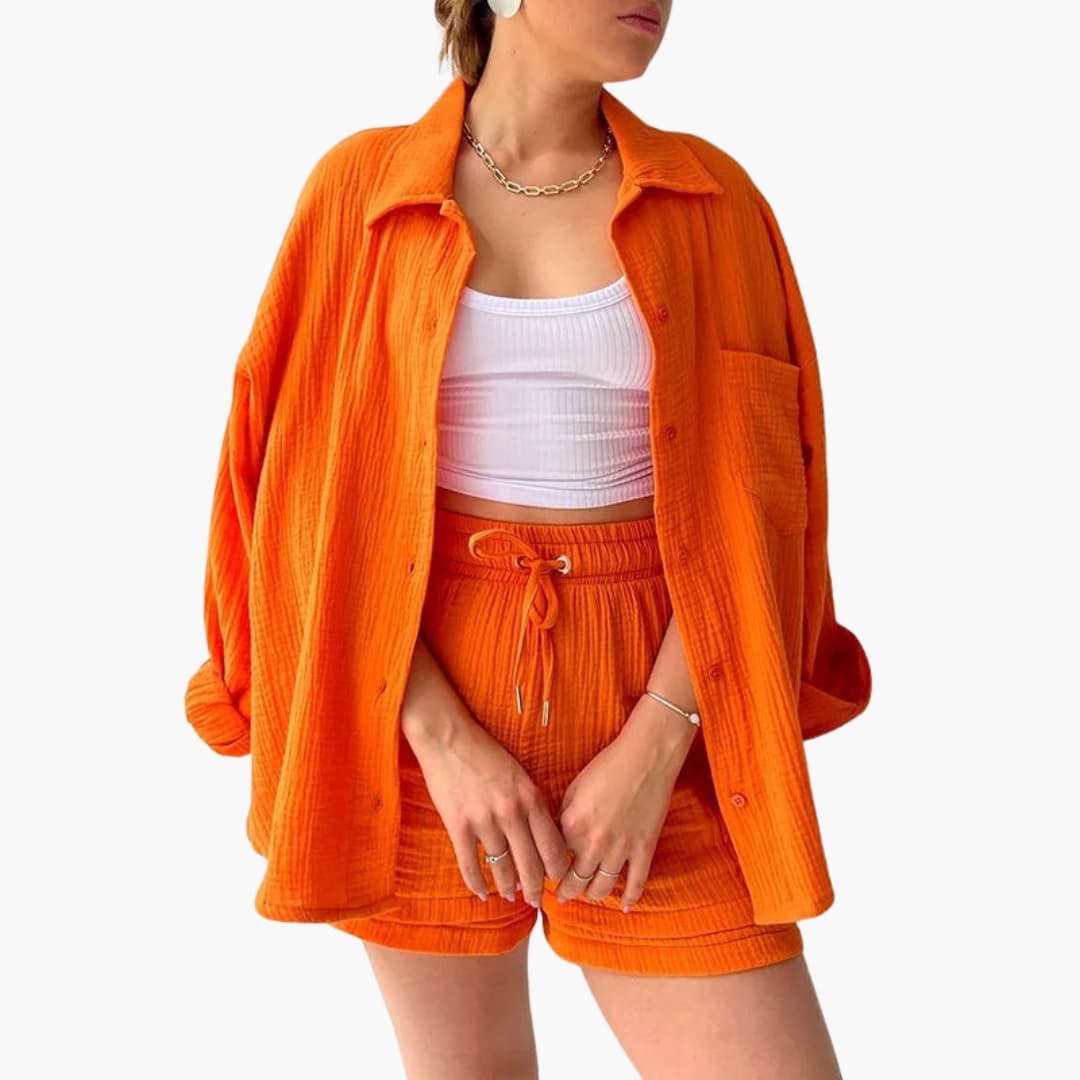 Stylish Women's 2 Piece Outfit Set