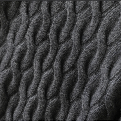 Classic Men's Cozy Cable Knit Sweater