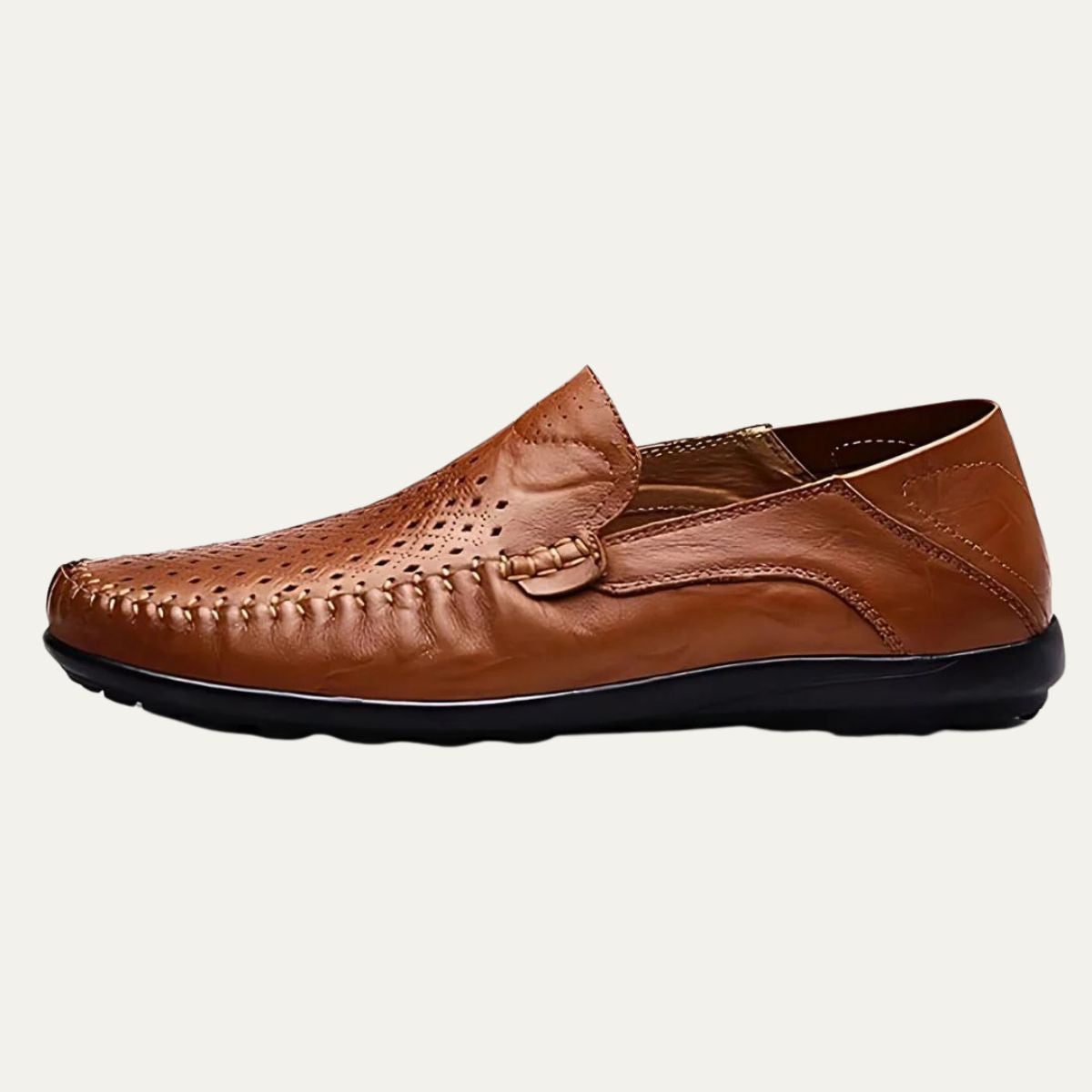 Comfortable Leather Slip On Loafers